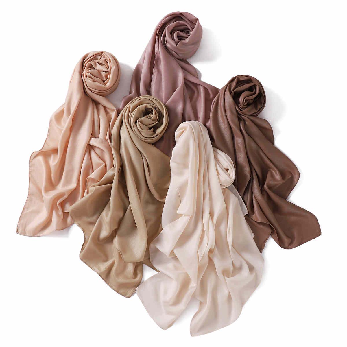 Solid color streamer chiffon diamond random linen long scarf shawl