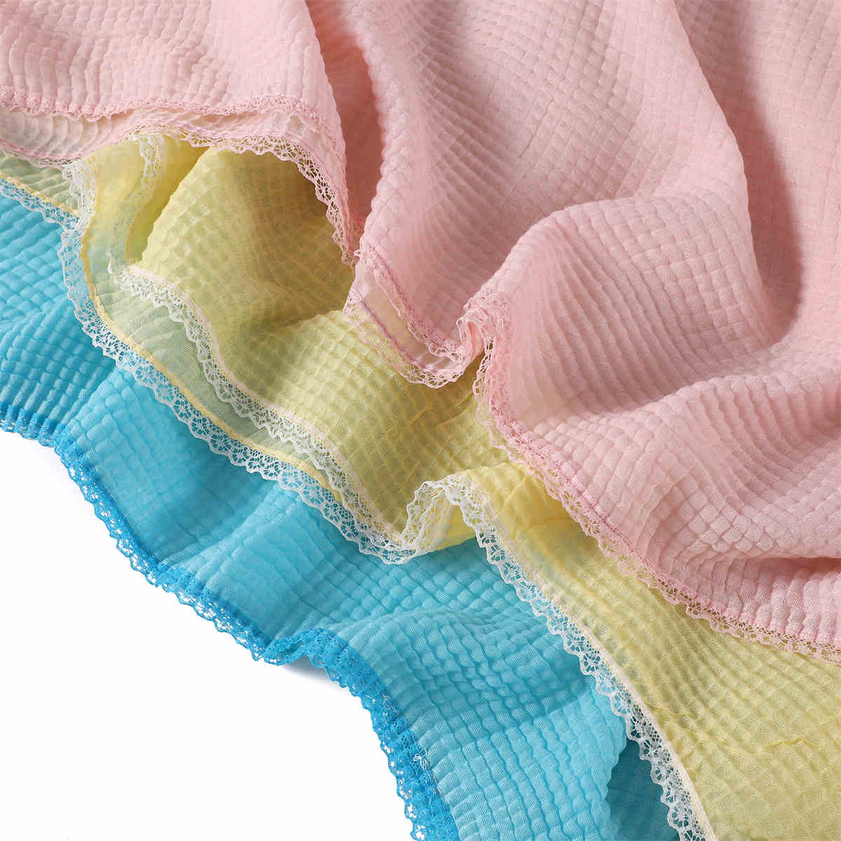 Hemp Scarf Candy Color Versatile Shawl