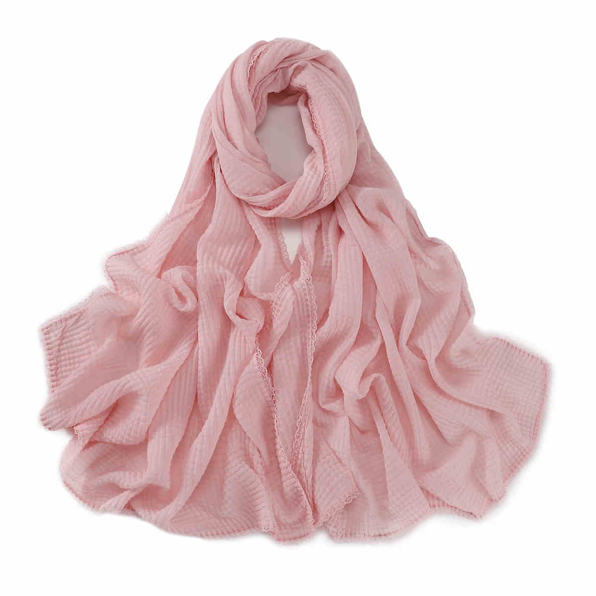 Hemp Scarf Candy Color Versatile Shawl