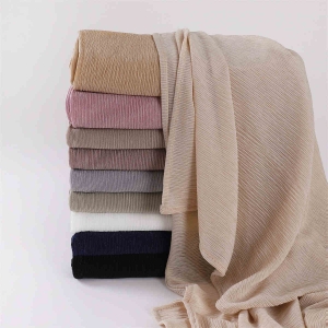 Solid color scarf cover gauze
