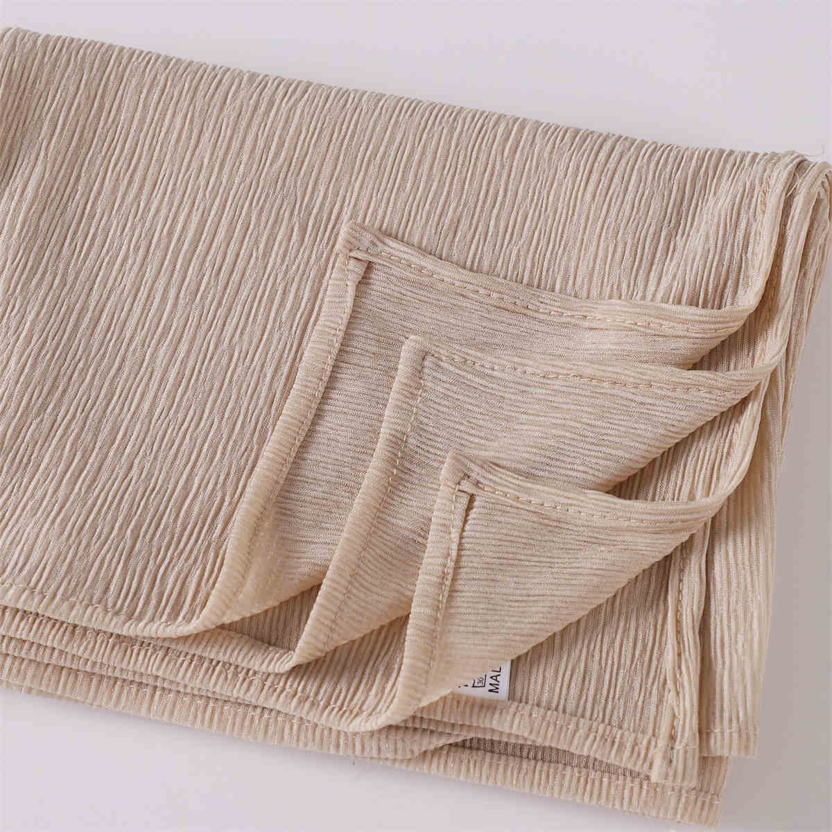 Solid color scarf cover gauze