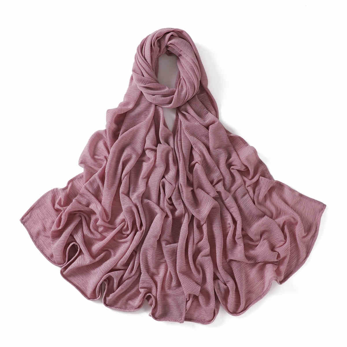Solid color scarf cover gauze