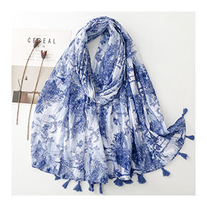 Wholesale Celadon Scarf Women Hot Gold Shawl