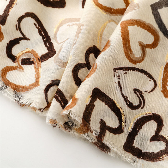 Wholesale love silk scarf women shawl