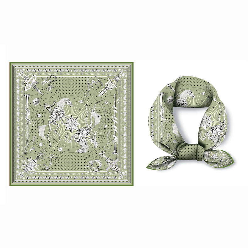 China silk scarf wholesale 53cm silk scarf