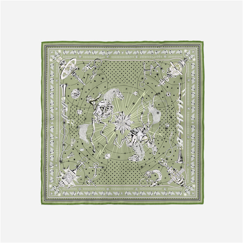China silk scarf wholesale 53cm silk scarf