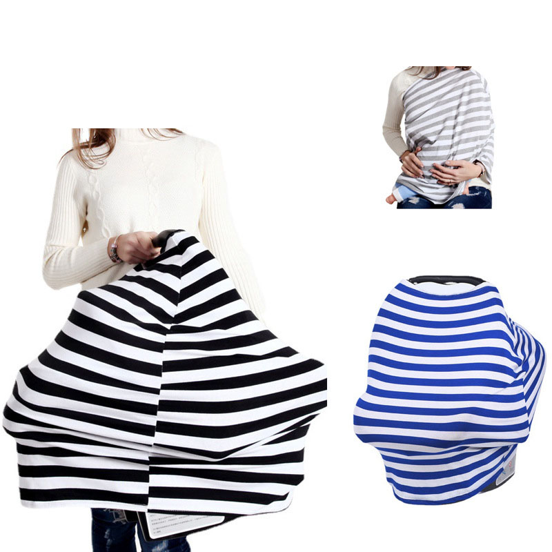 Anti-exposure nursing towel NUESING SCARF stroller cover shopping cart nursing towel