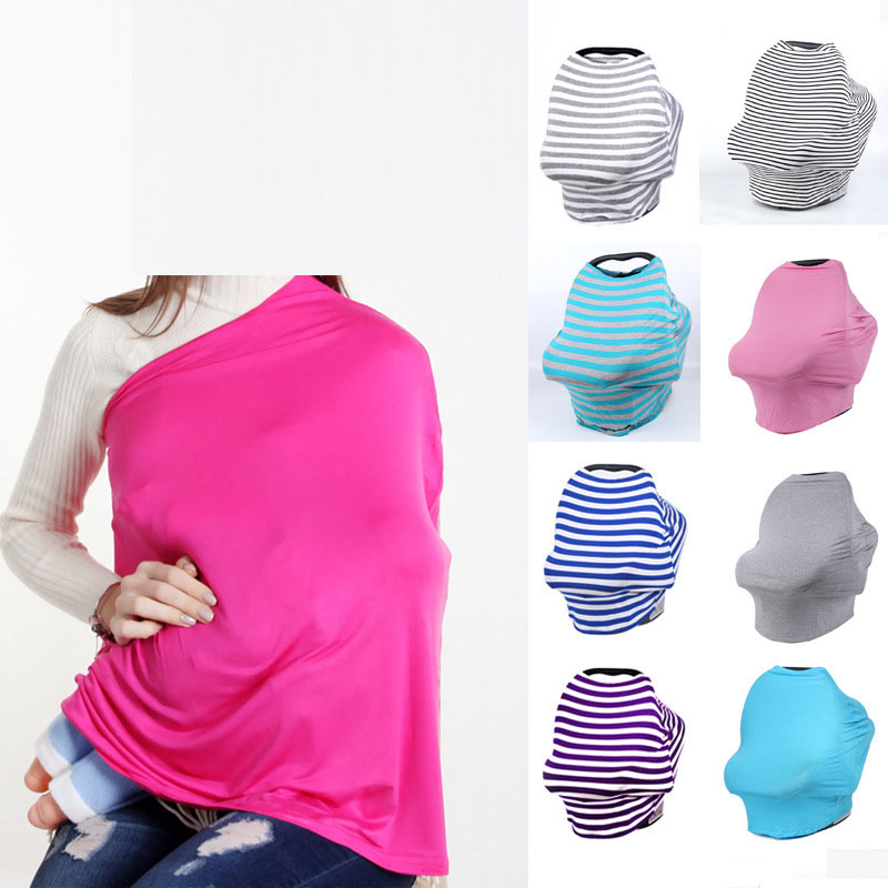 Anti-exposure nursing towel NUESING SCARF stroller cover shopping cart nursing towel