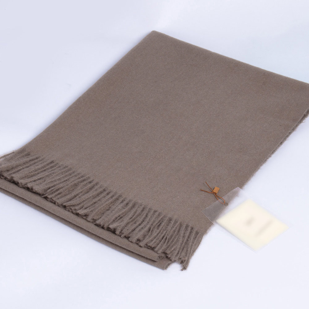 Solid color cashmere scarf women thickened scarf wholesale