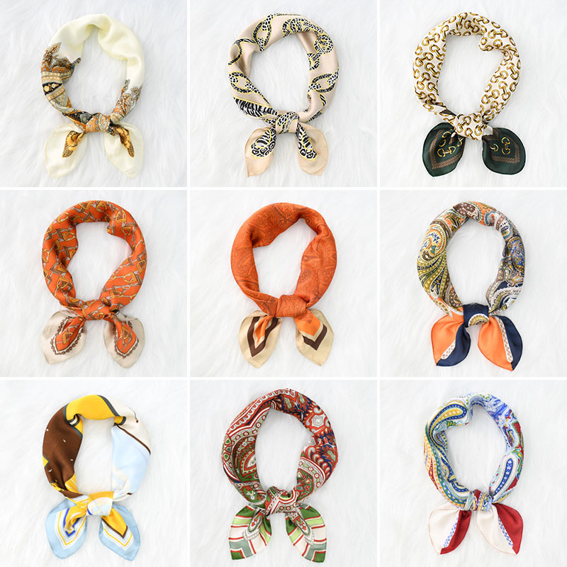 stock scarf wholesale 70cm silk scarf