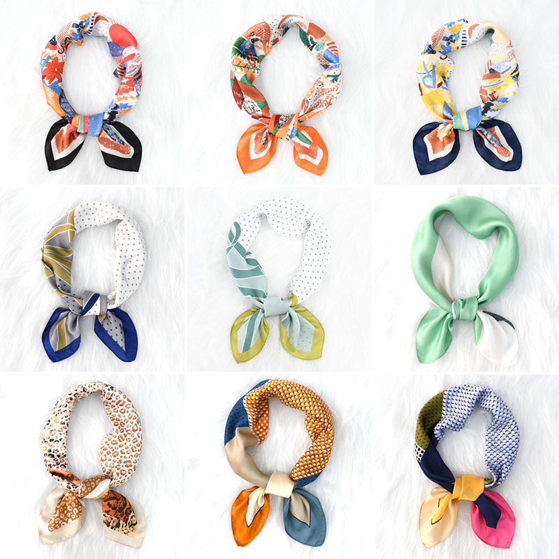 stock scarf wholesale 70cm silk scarf