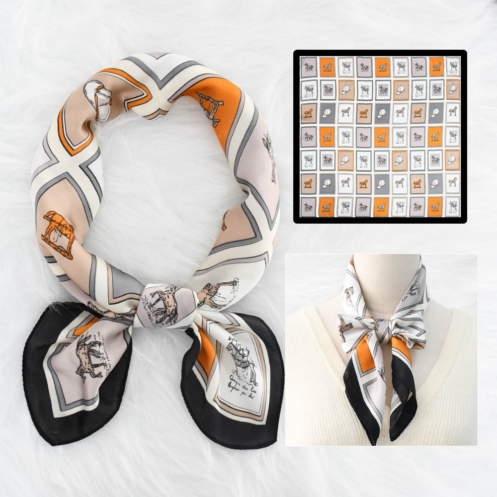 wholesale silk scarf suppliers 70cm silk scarf