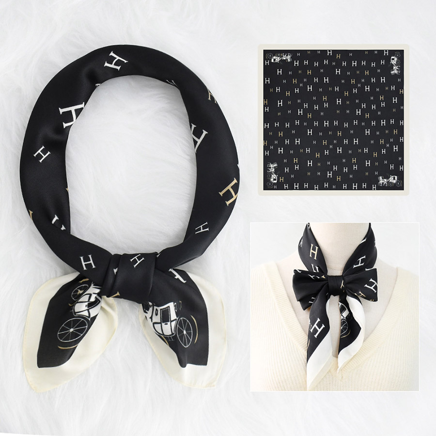 wholesale silk scarf for painting 70cm silk scarf