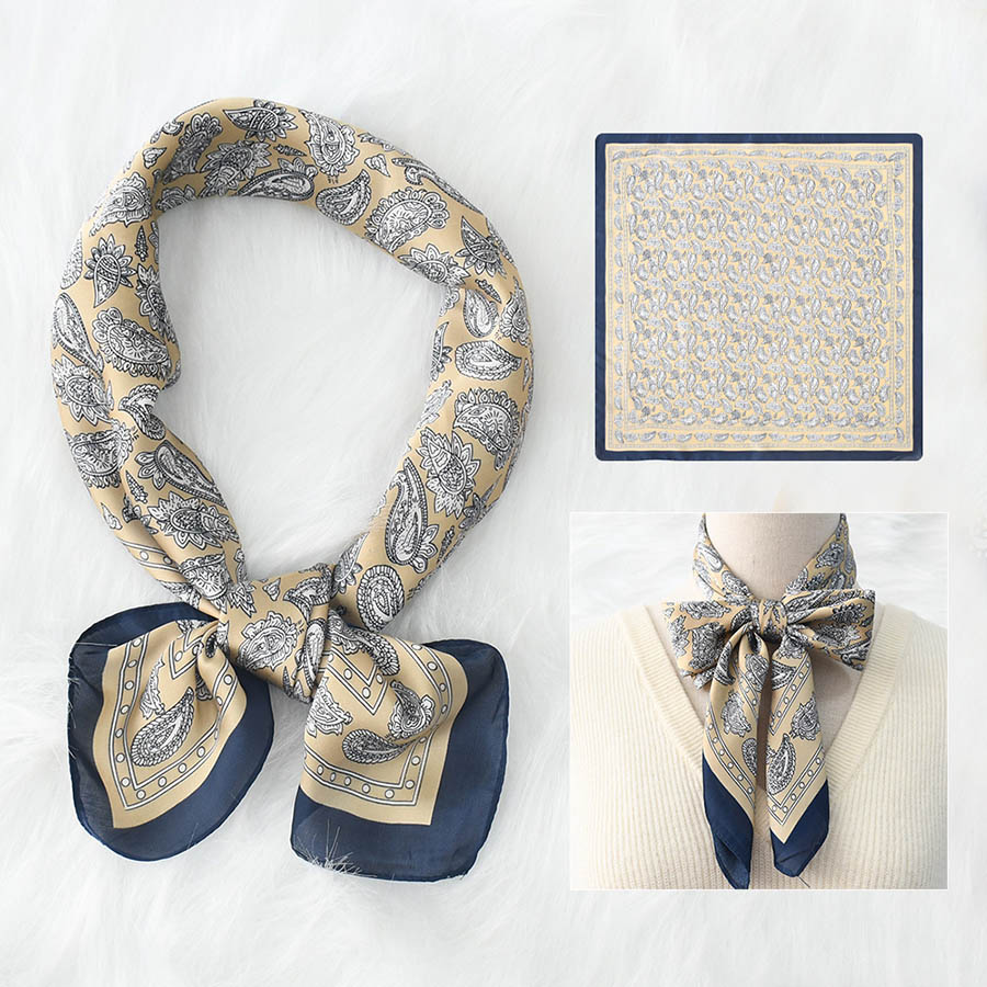 silk scarf for women wholesale 70cm silk scarf