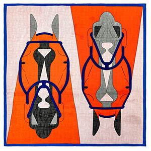 Digital printing scarf 90cm silk scarf