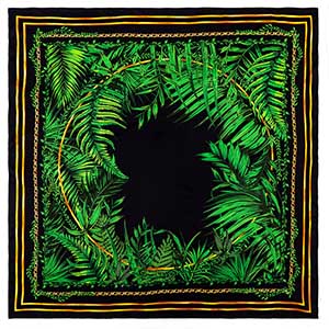silk square scarf for women 90cm silk scarf