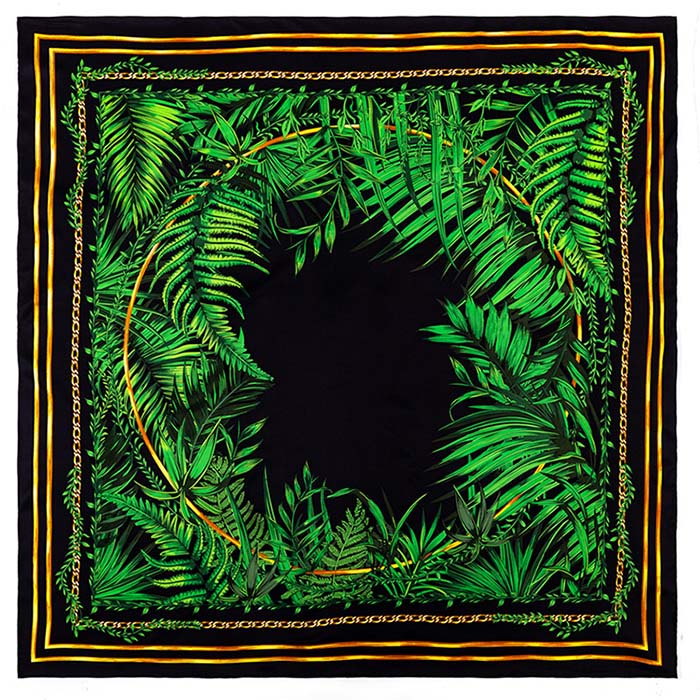 silk square scarf for women 90cm silk scarf