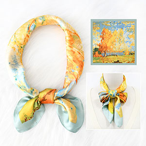 chinese silk scarf price 70cm silk scarf
