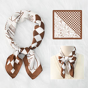 Large Silk Scarf Custom Wholesale 70x70cm