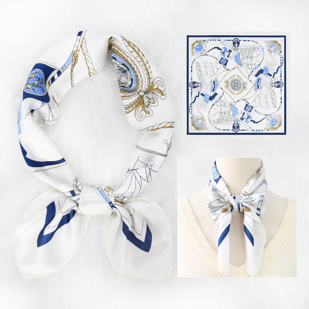 Custom printed silk scarves wholesale