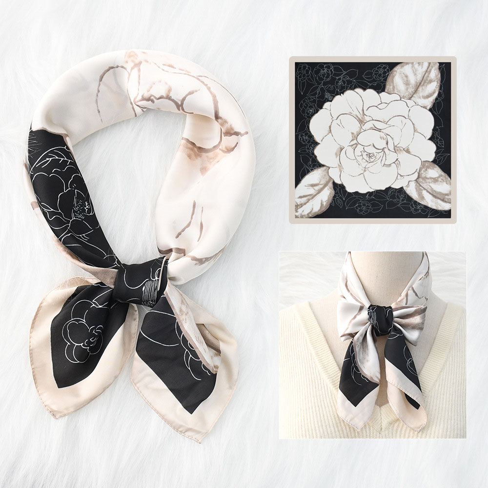 blank silk scarves for printing 70cm silk scarf
