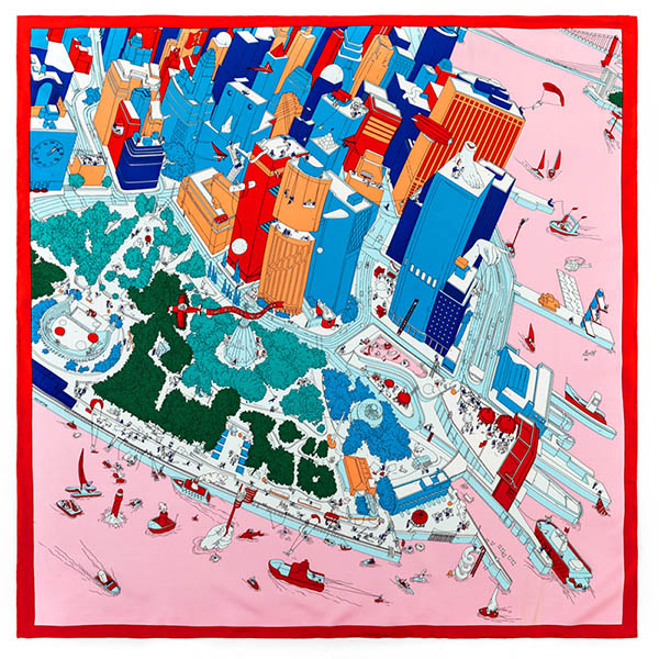Custom silk scarf printing Kenya China scarf manufacturers