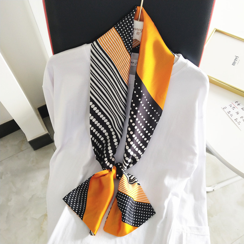 small scarf for bag China scarf factory