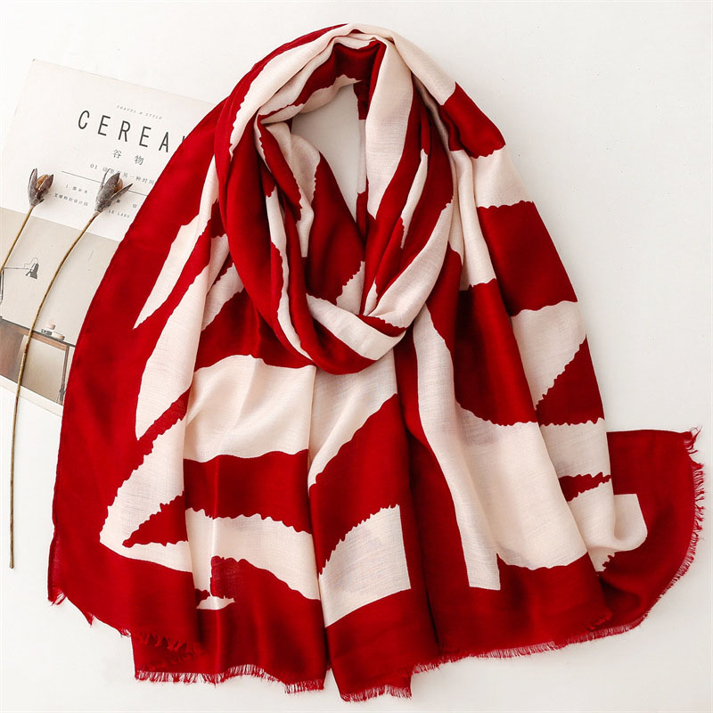 China scarf factory women printed scarf