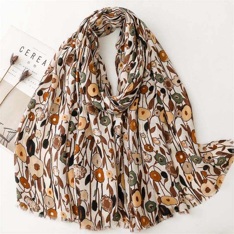 China scarf factory women cartoon scarf
