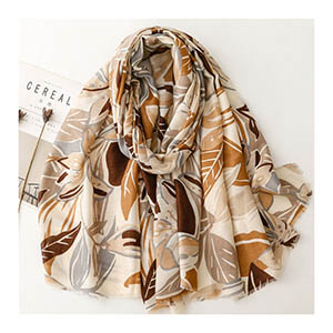 China scarf factory women floral print scarf