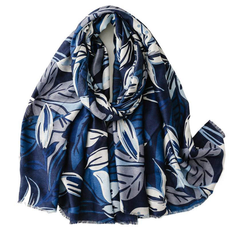 China scarf factory women floral print scarf