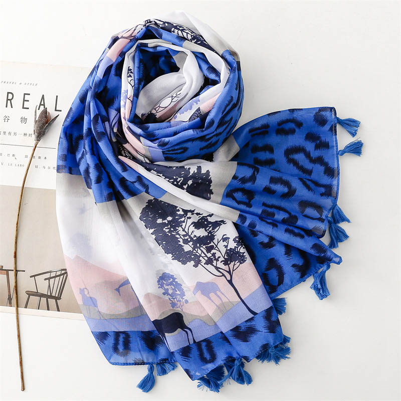 Custom scarf china giraffe scarf