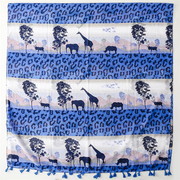 Custom scarf china giraffe scarf