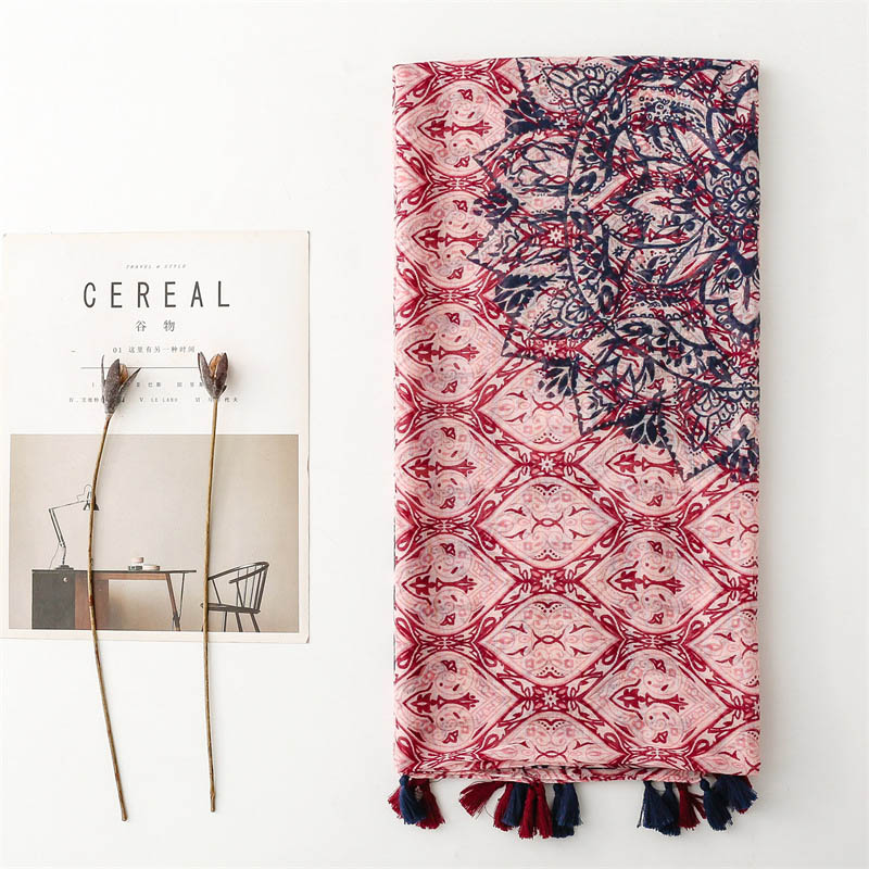 Custom made scarf China women printed scarf