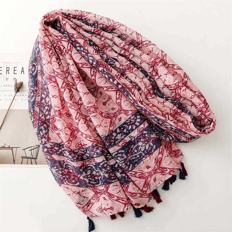 Custom made scarf China women printed scarf