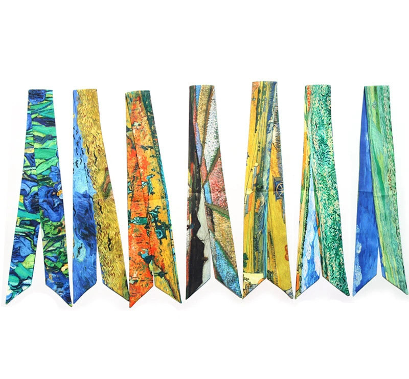 Custom scarf China tie scarf as top