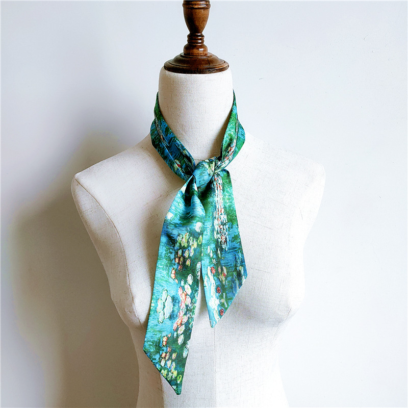 Custom scarf China tie scarf as top