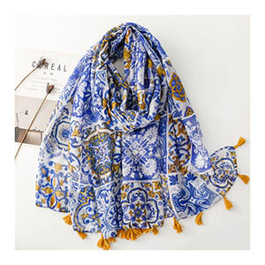 Custom scarf China women voile scarf