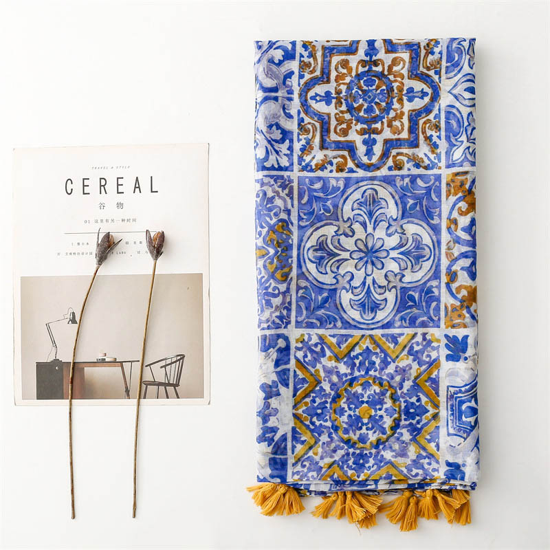 Custom scarf China women voile scarf