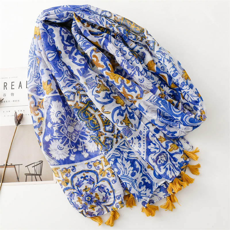 Custom scarf China women voile scarf