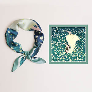 printed scarf for head China scarf factory