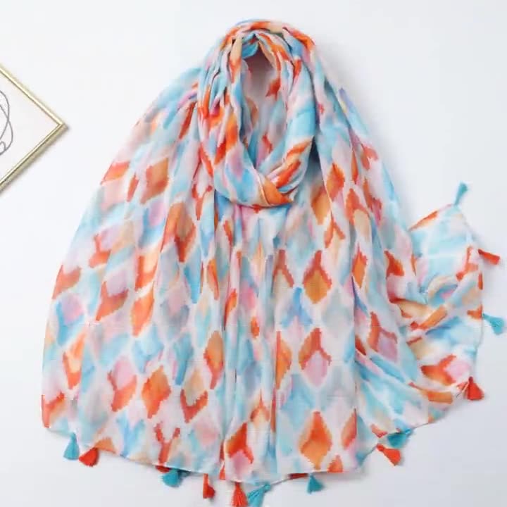 Wholesale animal print scarves women
