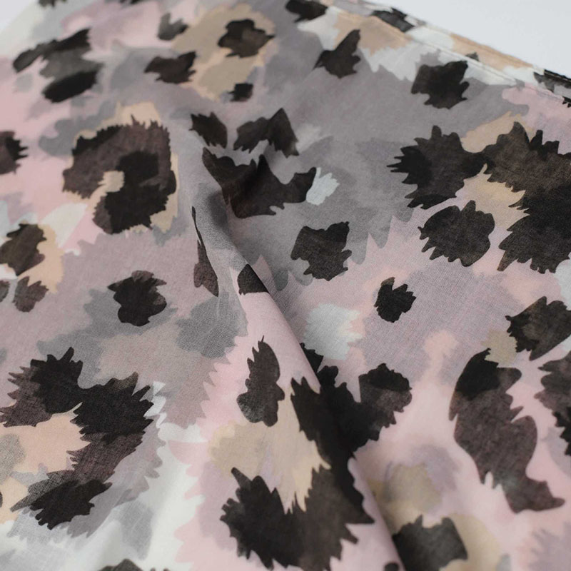 Leopard print scarf cashmere Wholesale