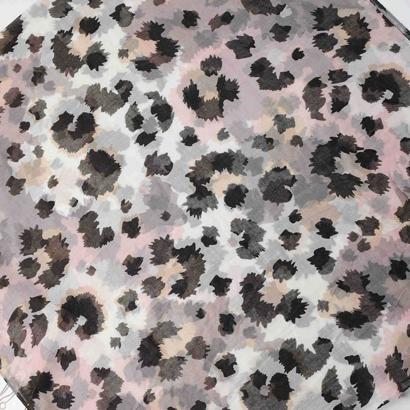 Leopard print scarf cashmere Wholesale