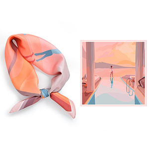 wholesale silk scarves kenya 60cm silk scarf