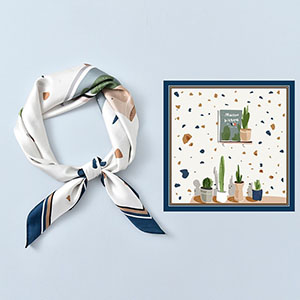 silk scarf design China scarf factory