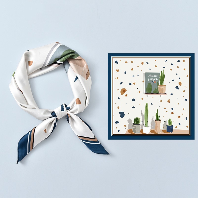 silk scarf design China scarf factory