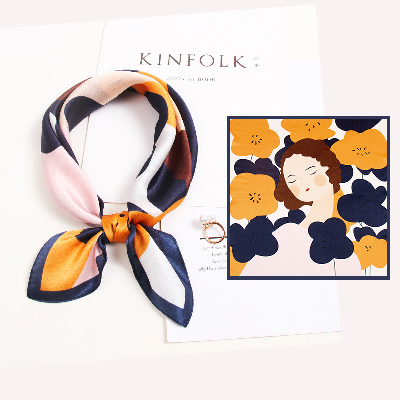 Print your own silk scarf China scarf factory