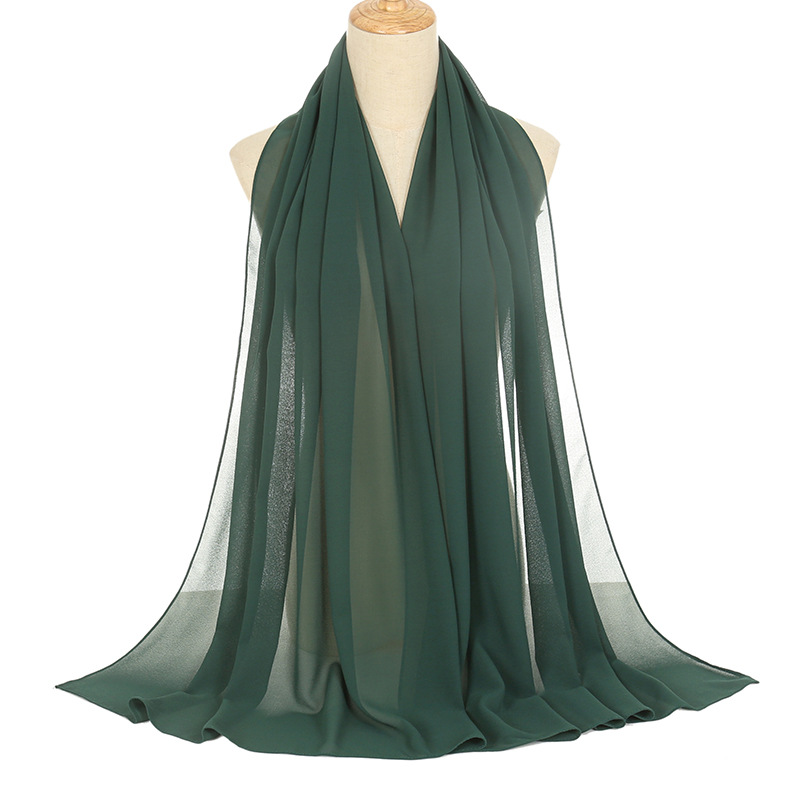Wholesale Women Pearl Chiffon Scarf