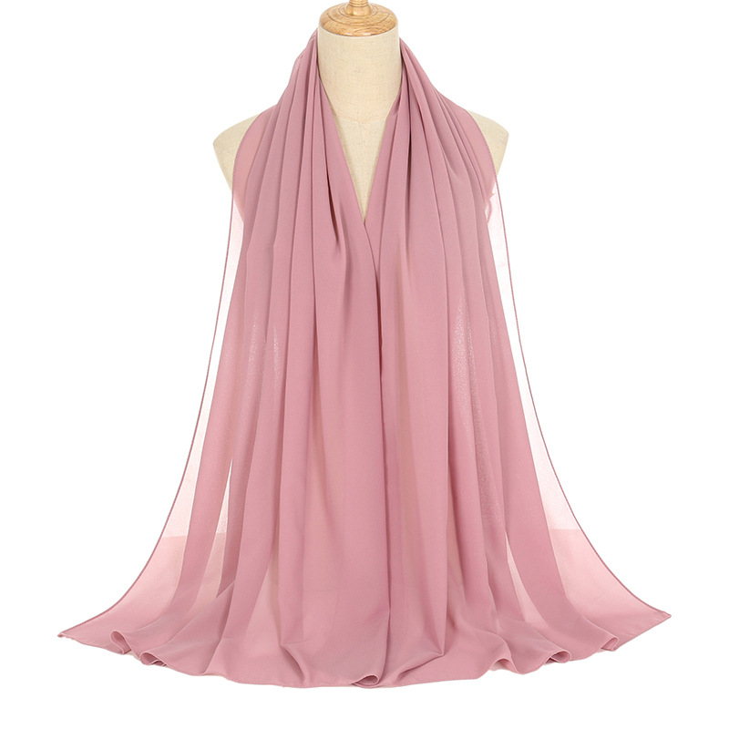 Wholesale Women Pearl Chiffon Scarf